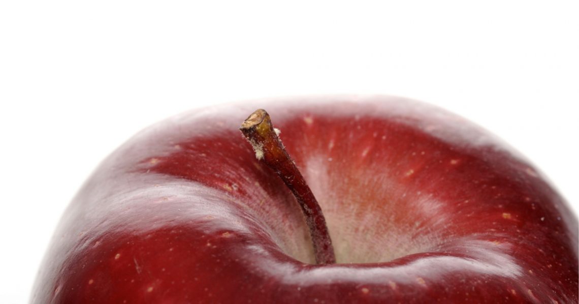 foto van een rode appel