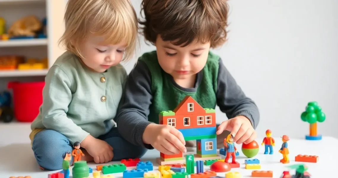 Bouwen met blokken: spelen, leren en creëren