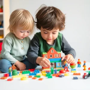 Bouwen met blokken: spelen, leren en creëren