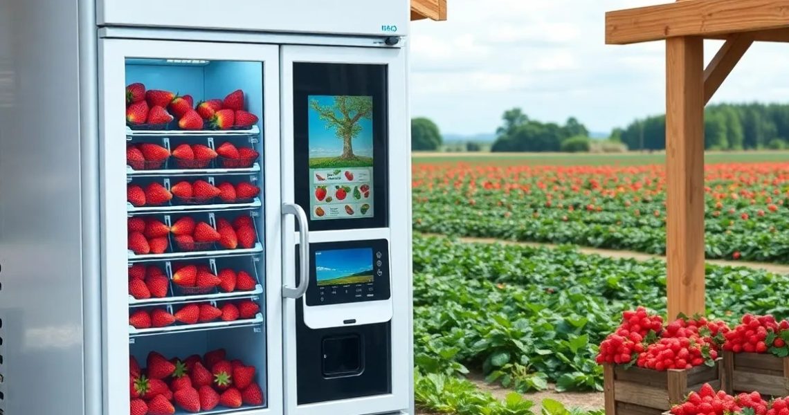 Aardbeienautomaten: van aanschaf tot verkoopoptimalisatie